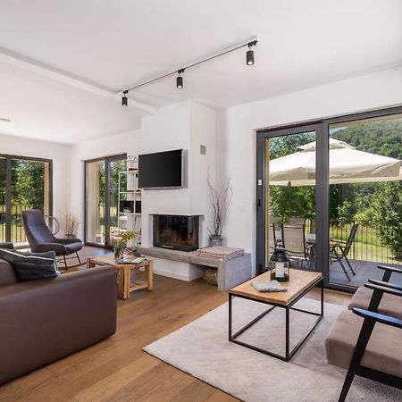 Modern Alpine Monsalbius Chalet Baske Ostarije Экстерьер фото