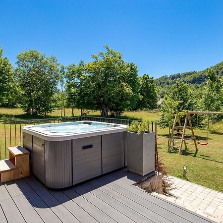 Modern Alpine Monsalbius Chalet Baske Ostarije Экстерьер фото