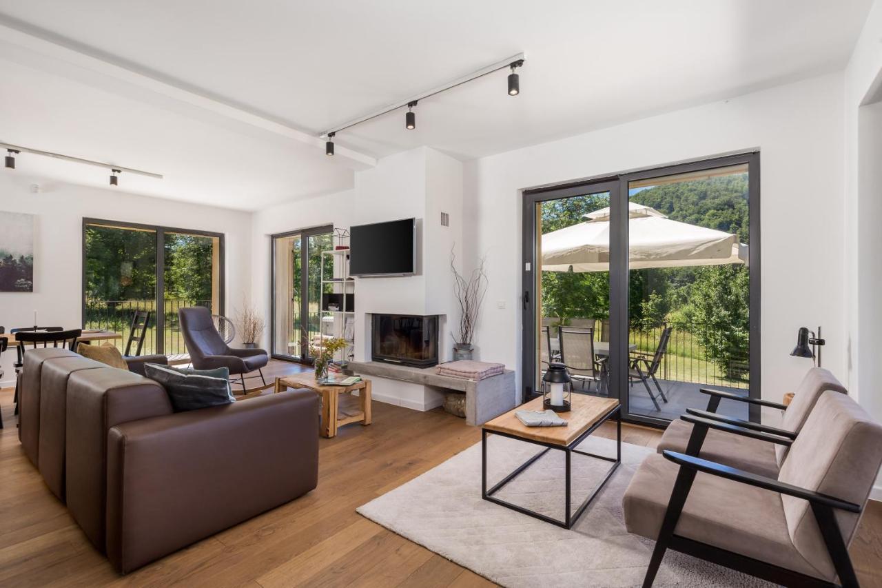 Modern Alpine Monsalbius Chalet Baske Ostarije Экстерьер фото