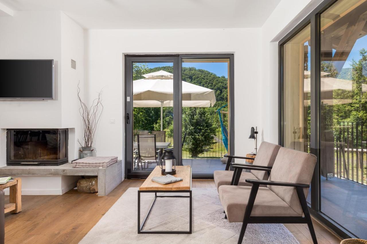 Modern Alpine Monsalbius Chalet Baske Ostarije Экстерьер фото