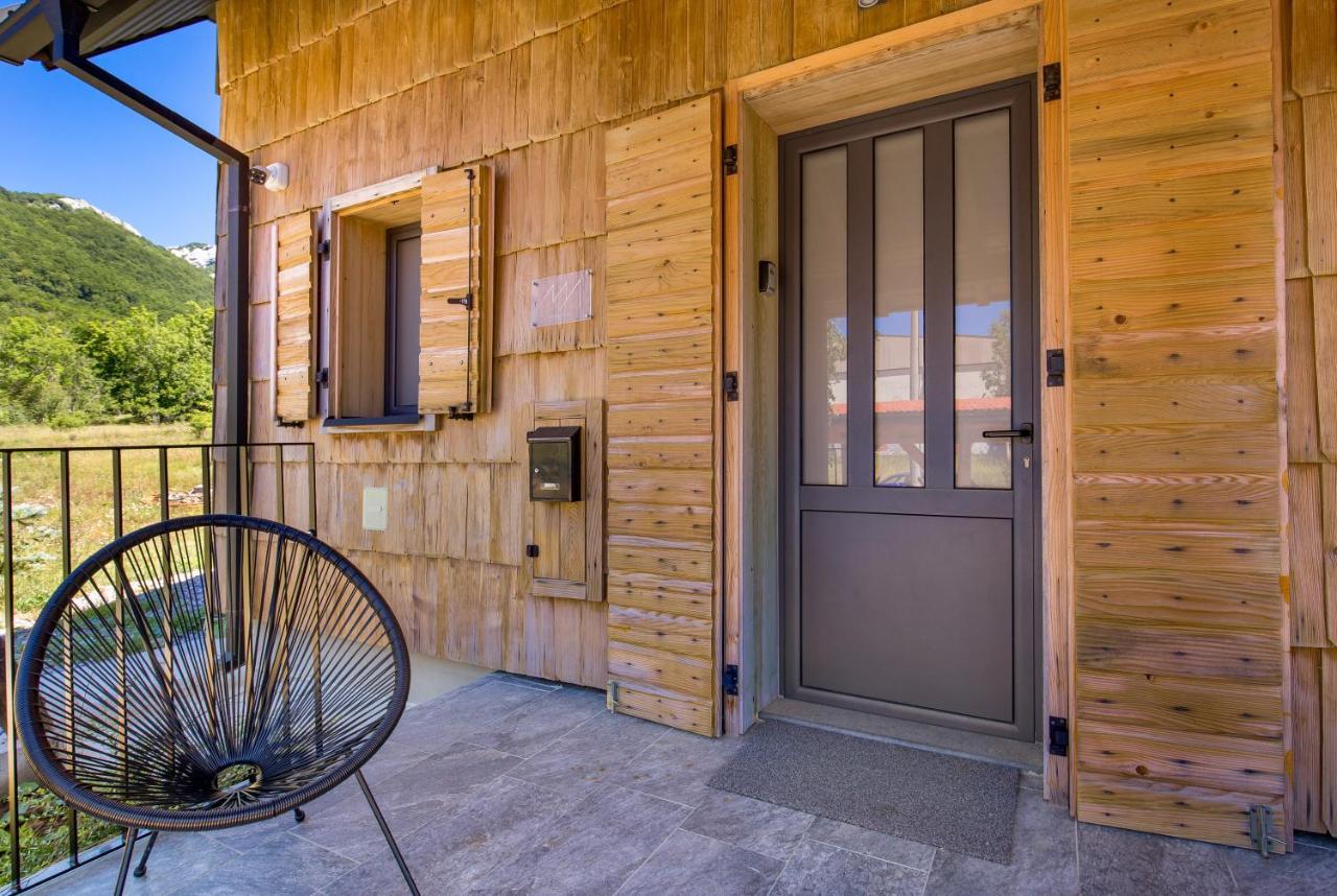 Modern Alpine Monsalbius Chalet Baske Ostarije Экстерьер фото